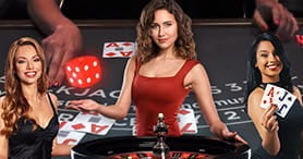 Der Dealer im Playamo Live Casino.