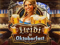 Das Bild zeigt den Slot Heidi at the Oktoberfest.